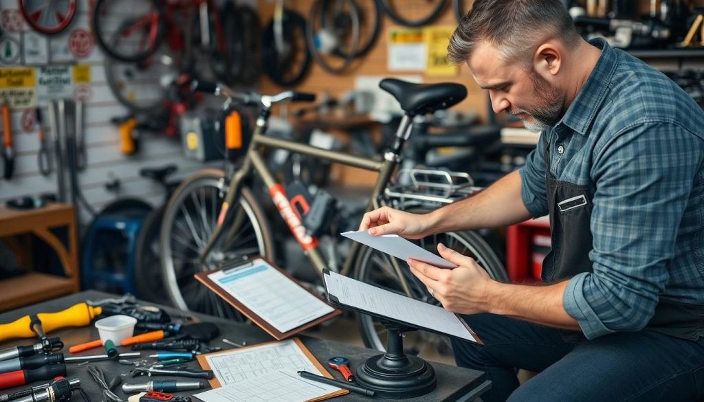 Bike Safety Certificates Inspection