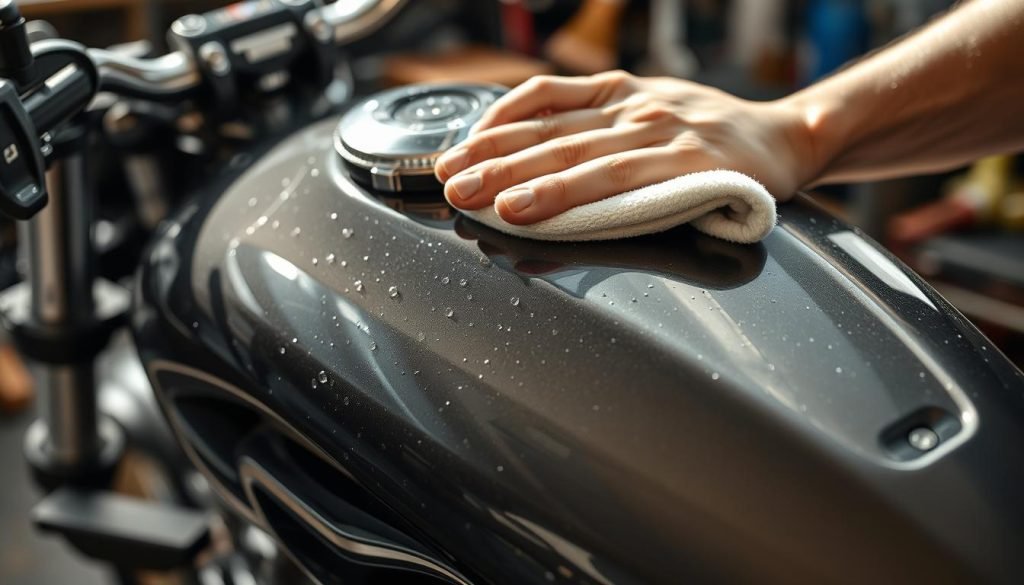 Motorcycle Detailing Preparation