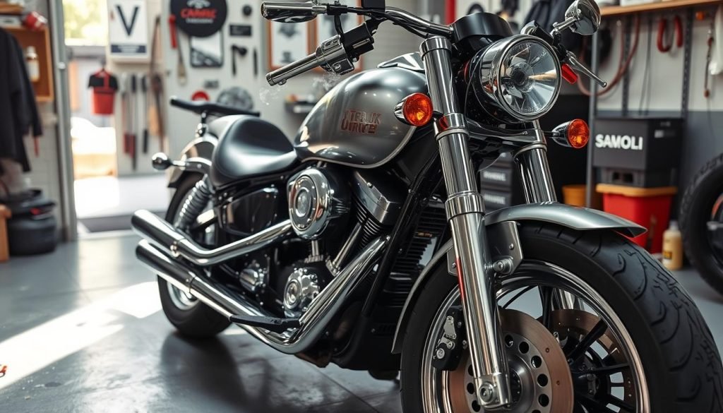 Motorcycle Detailing Preparation