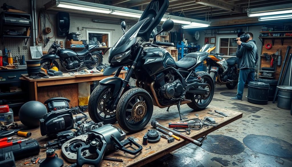 Motorcycle Dismantling Process Motorcycle Dismantling Process