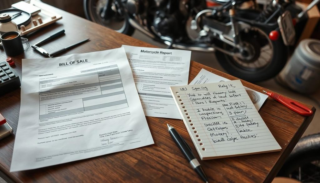 Motorcycle Sale Documentation